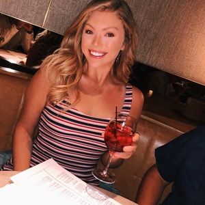 Reformation Striped Sundress